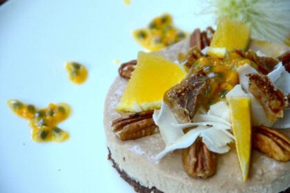 Orange, Fig and Baobab Cheesecake [Vegan, Raw, Gluten-Free]