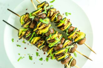 Grilled Ratatouille Kebabs [Vegan, Gluten-Free] – One Green Planet