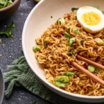 15 Minute Sriracha Ramen Noodles