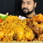 SPICY MUTTON CURRY, CHICKEN BIRYANI, MUTTON GRAVY, CHILI, ASMR MUKBANG EATING SHOW | BIG BITES |
