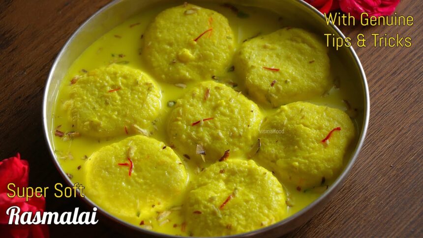 Rasmalai recipe in telugu with Real Tips&Tricks|rasmalai recipe by vismai food| How to make rasmalai