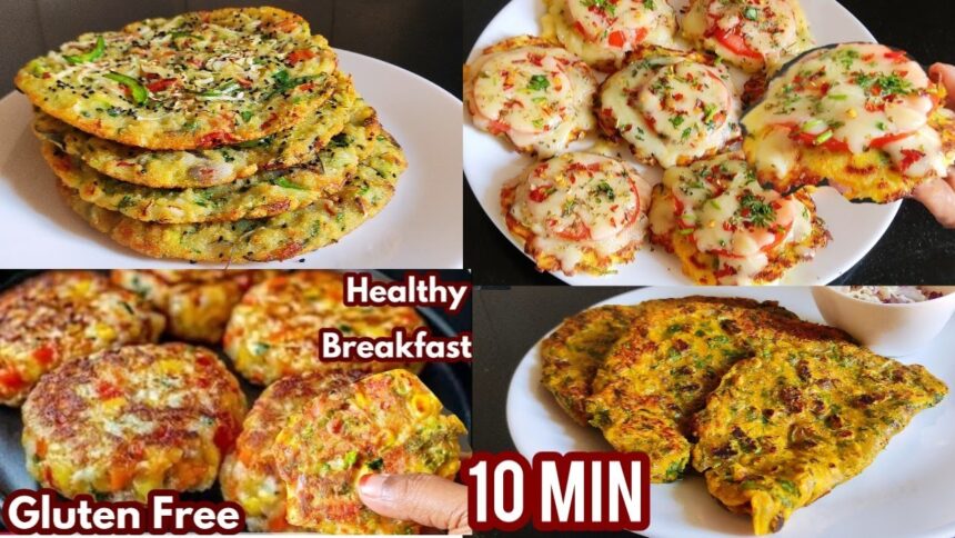 Highly Nutritious Healthy Breakfast Ideas In Just 10 Minutes / Healthy Breakfast Recipes/ Nashta