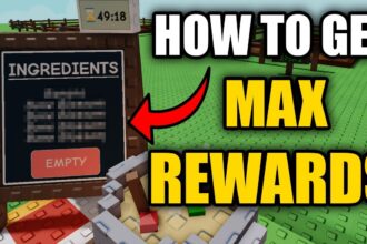 HOW TO GET MAX REWARDS IN THE COOKING EVENT ON GROW A GARDEN