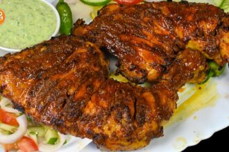 The BEST Tandoori Chicken Recipe without OVEN, Smoky, Spicy & Juicy Tandoori Chicken Recipe
