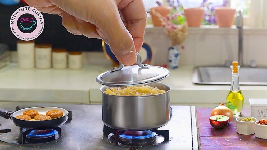 4 COMPILATION of Mini Recipe Comfort Food ODDLY Satisfying ASMR COOKING Video