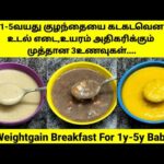 1-5Year Baby Weightgain Recipes|baby weightgain food|1year baby food|2year baby food|baby food