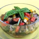 Roasted Rainbow Caponata Crostini [Vegan] – One Green Planet