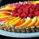 Raw Peach and Raspberry Tart with Mascarpone [Vegan] – One Green Planet