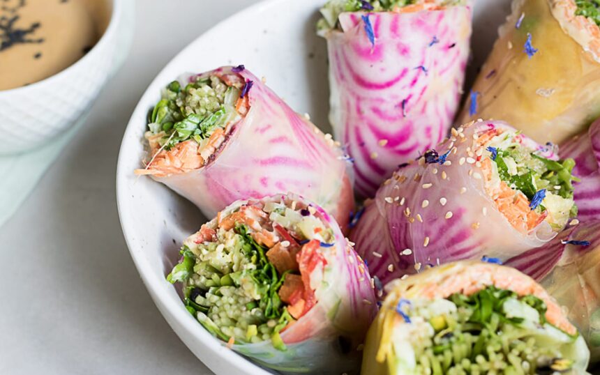 8 Refreshing and Light Veggie Summer Rolls You’ll Love! – One Green Planet