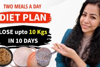 2 Meals A Day Diet Plan For Fast Weight Loss | Fat Loss | Lose upto 10 Kgs In 10 Days | Fat to Fab