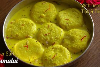 Rasmalai recipe in telugu with Real Tips&Tricks|rasmalai recipe by vismai food| How to make rasmalai