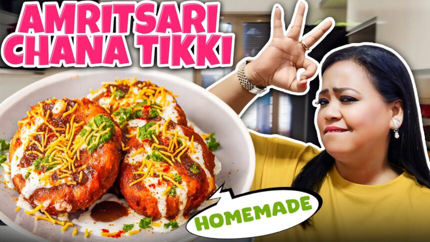 Maza Aa Gaya Amritsari Crispy Tikki Kha Kar 😋👌🏻 | Bharti Singh | Haarsh Limbachiyaa | Golla
