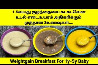 1-5Year Baby Weightgain Recipes|baby weightgain food|1year baby food|2year baby food|baby food