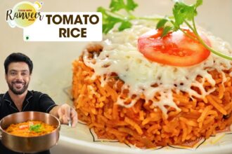 Tomato Rice झटपट Lunchbox Recipe | चटपटा टोमाटो राइस | Cheesy Tomato Rice bonus | Chef Ranveer Brar