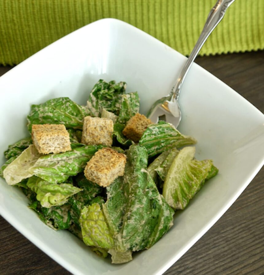 Raw Caesar Salad Dressing [Vegan] – One Green Planet