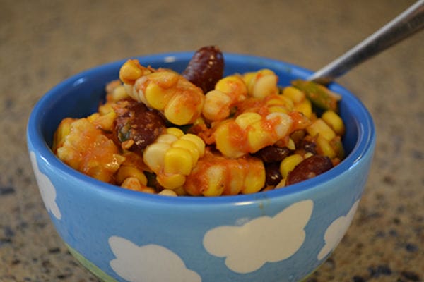 Cajun Corn and Kidney Bean Salad [Vegan] – One Green Planet