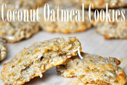 Coconut Oatmeal Cookies with Coconut Glaze [Vegan] – One Green Planet