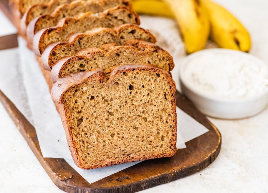 Cottage Cheese Banana Bread