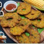 🌽 Crispy Corn Vada Recipe - మక్కా గారెలు - Crunchy Tea Time Snack - Powerchef Pranav