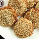 Veg Gold Coin Recipe - Chinese Veg Starter - Sesame Gold Coin - Tiffin Box Recipe - Ruchi