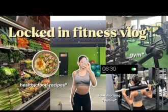 Locked in fitness vlog* gym•*healthy food recipes* being productive✨#gym #healthy #viral #vlog #fyp