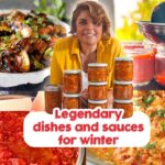 Perfect Winter Dishes & Sauces; Menemen, Shakshuka, Lutenitsa & Pepper Sauce Recipes
