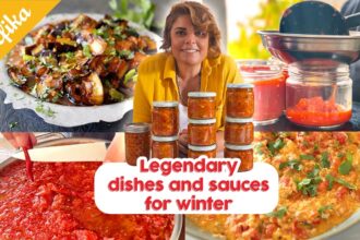 Perfect Winter Dishes & Sauces; Menemen, Shakshuka, Lutenitsa & Pepper Sauce Recipes