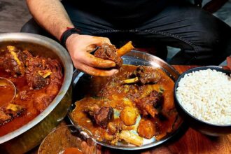Mutton Curry Muri | Odia Mutton Nalli Muri | Odia Bengali Mutton Curry Recipe