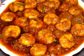 चटनी वाला झींगे मसाले का सालन Jhinga Masala Recipe | Prawns Masala | Sea Food Shrimp Curry by Smiley