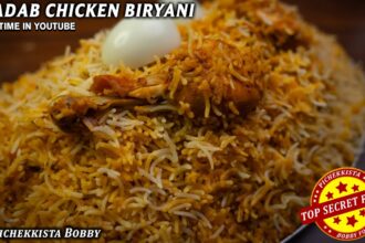 SHADAB CHICKEN DUM BIRYANI || First time in YouTube by PICHEKKISTA BOBBY || HYDERABADI BIRYANI