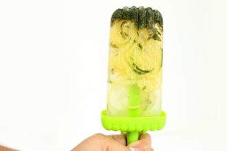 Lime, Mint, and Cucumber Noodle Ice Popsicles [Vegan] – One Green Planet