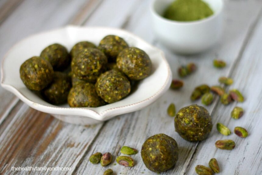 Raw Pistachio and Matcha Truffles [Vegan] – One Green Planet