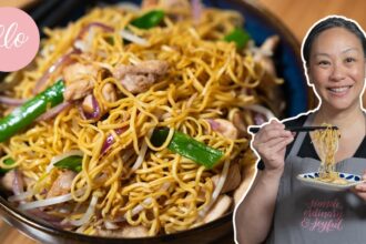 Chicken Chow Mein that Feeds a Family for $10 - Cheap Eats