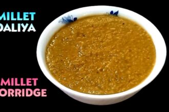 Millet Daliya Recipe | How To Make Millet Dalia With Milk | Millet Porridge | Millet Recipes