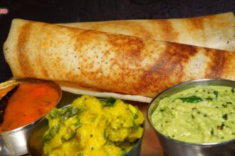 बाजार जैसा परफेक्ट मसाला डोसा Crispy Masala Dosa Recipe Smiley Food | Indian Street Food Aloo bhaji