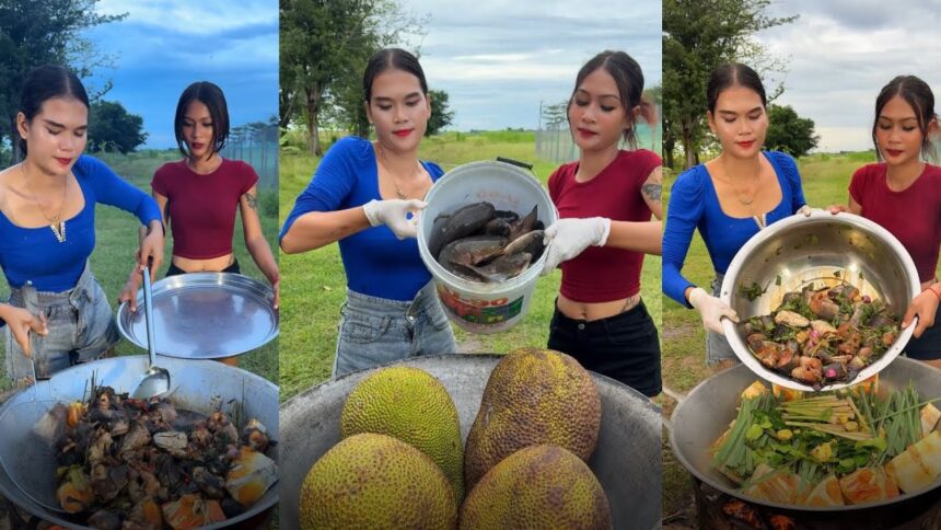 Yummy cooking fish with jackfruit recipe