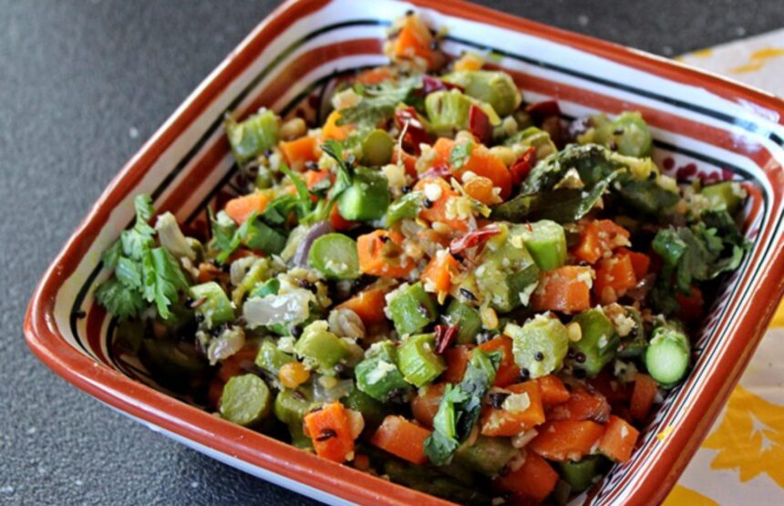 Asparagus and Carrot Indian Stir-Fry [Vegan] – One Green Planet