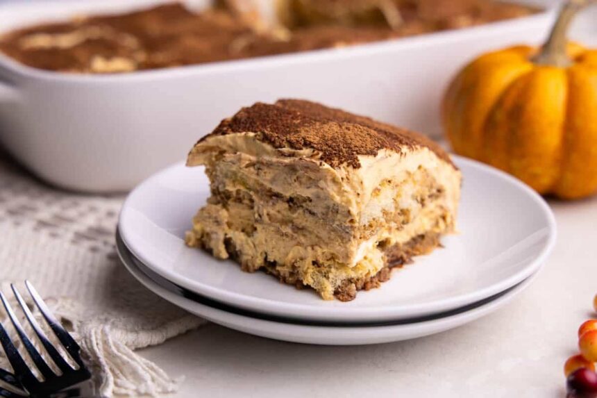 Pumpkin Spice Latte Tiramisu