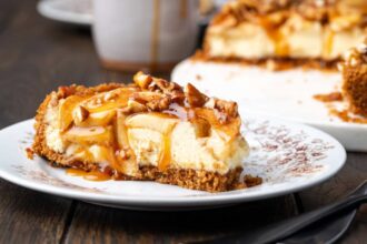 Apple Cheesecake Recipe | Cookies & Cups