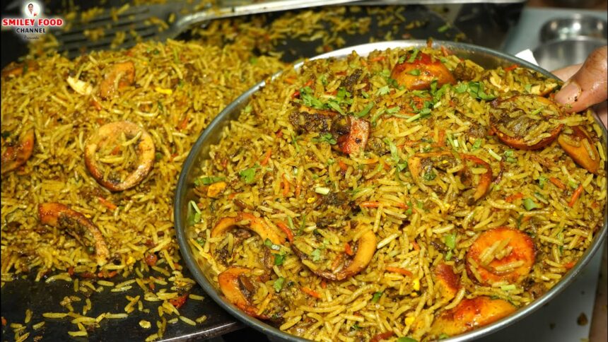 बॉईल अंडे का टिक्का पुलाव Vadodara Famous Street Food Anda Pulav Recipe Boil Ande ka Tikka Pulao