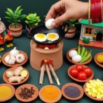 Miniature Cooking Real Mini Food || Tiny Foodkey ASMR Cooking | Mini cooking recipes | Mini Kitchen