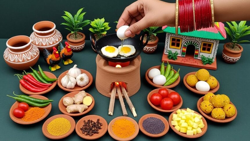 Miniature Cooking Real Mini Food || Tiny Foodkey ASMR Cooking | Mini cooking recipes | Mini Kitchen
