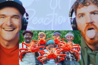 KING CRAB | Big Size Crab Recipe Cooking in American Village | VCC Cooking in USA | REACTION!!