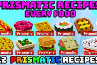 😱 ALL 12 PRISMATIC RECIPES ON COOKING UPDATE IN GROW A GARDEN
