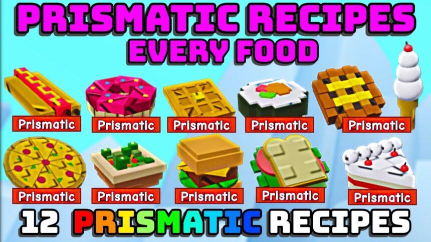 😱 ALL 12 PRISMATIC RECIPES ON COOKING UPDATE IN GROW A GARDEN