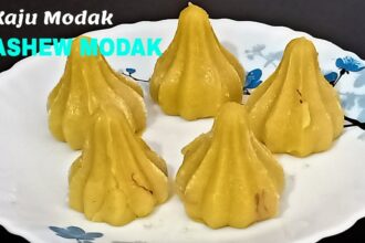 Kaju Modak Recipe | Ganesh Chaturthi Special