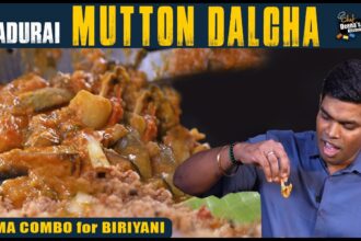 மதுரையே மணக்கும் மட்டன் எலும்பு தால்ச்சா 🤤 Mutton Dalcha Perfect With Biryani 🔥 Chef Deena's Kitchen