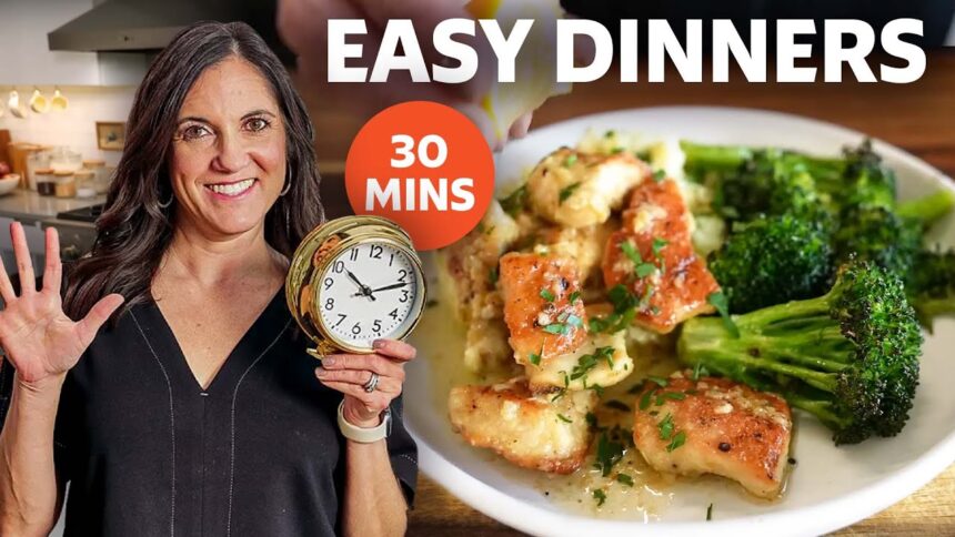 5 Easy Dinners You Can Make in 30 Minutes or Less (Garlic Butter Chicken Bites & More) | Allrecipes