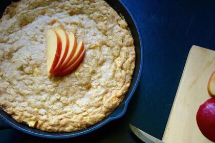 Caramel Apple Skillet Cookie [Vegan] – One Green Planet