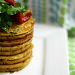 Tomato, Chive, and Chickpea Pancakes [Vegan] – One Green Planet